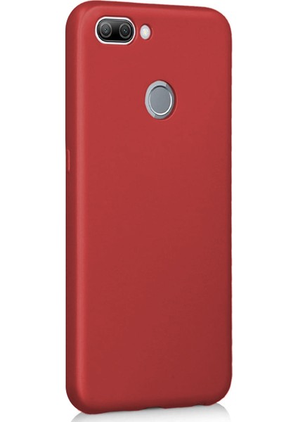 Matte Silikon Oppo A5S Kılıf Kırmızı fiyatları