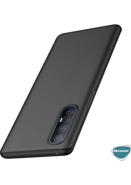 Matte Silikon Oppo Reno 3 Pro Kılıf Lacivert