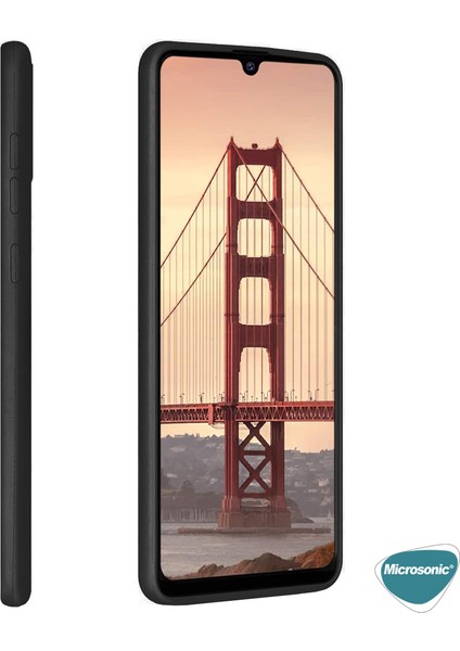 Matte Silikon Samsung Galaxy A31 Kılıf Mor