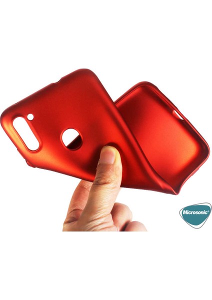 Matte Silikon Samsung Galaxy M11 Kılıf Lacivert