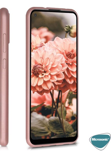 Matte Silikon Samsung Galaxy M11 Kılıf Lacivert