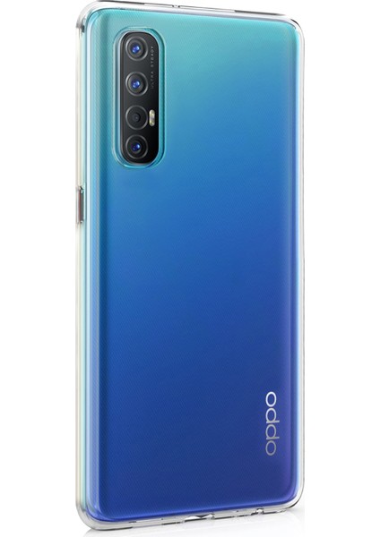 Oppo Reno 3 Pro Kılıf Transparent Soft Şeffaf