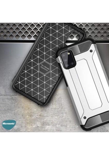 Samsung Galaxy A31 Kılıf Rugged Armor Kırmızı