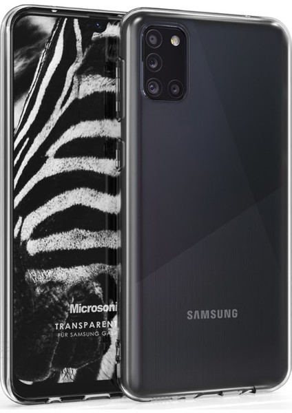 Samsung Galaxy A31 Kılıf Transparent Soft Şeffaf