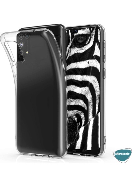 Samsung Galaxy A31 Kılıf Transparent Soft Şeffaf