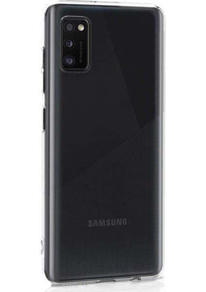 Samsung Galaxy A41 Kılıf Transparent Soft Şeffaf