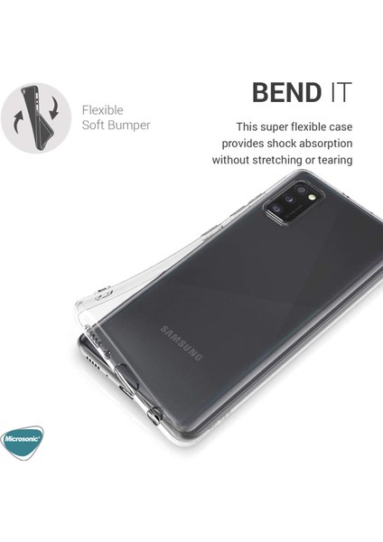 Samsung Galaxy A41 Kılıf Transparent Soft Şeffaf