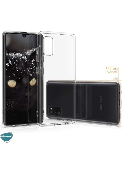 Samsung Galaxy A41 Kılıf Transparent Soft Şeffaf