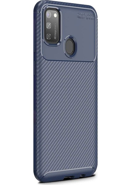 Samsung Galaxy M21 Kılıf Legion Series Lacivert