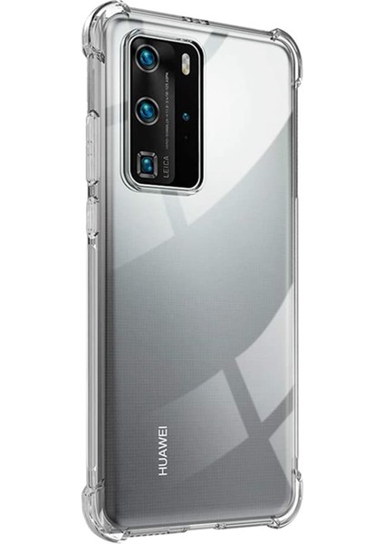 Shock Absorbing Kılıf Huawei P40 Pro Şeffaf