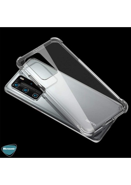 Shock Absorbing Kılıf Huawei P40 Pro Şeffaf