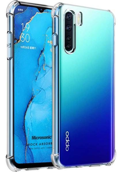 Shock Absorbing Kılıf Oppo Reno 3 Şeffaf