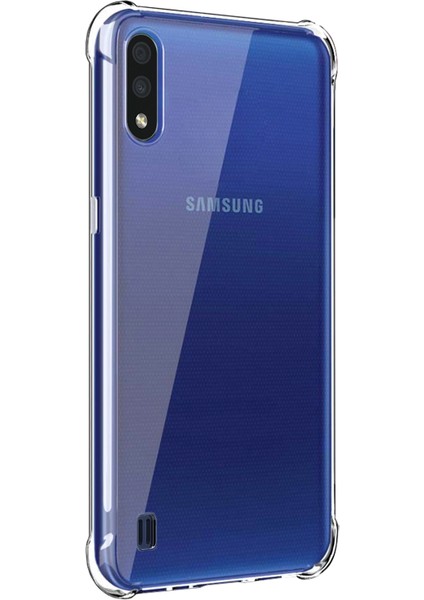 Shock Absorbing Kılıf Samsung Galaxy A01 Şeffaf