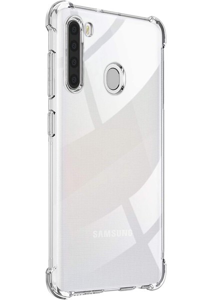 Shock Absorbing Kılıf Samsung Galaxy A21 Şeffaf