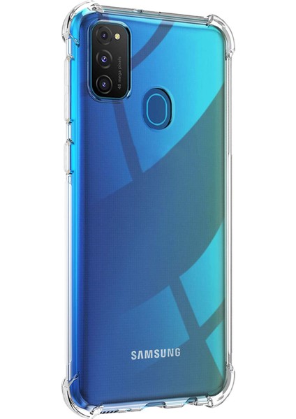 Shock Absorbing Kılıf Samsung Galaxy M21 Şeffaf