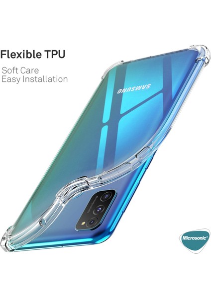 Shock Absorbing Kılıf Samsung Galaxy M21 Şeffaf