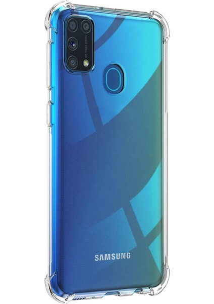 Shock Absorbing Kılıf Samsung Galaxy M31 Şeffaf