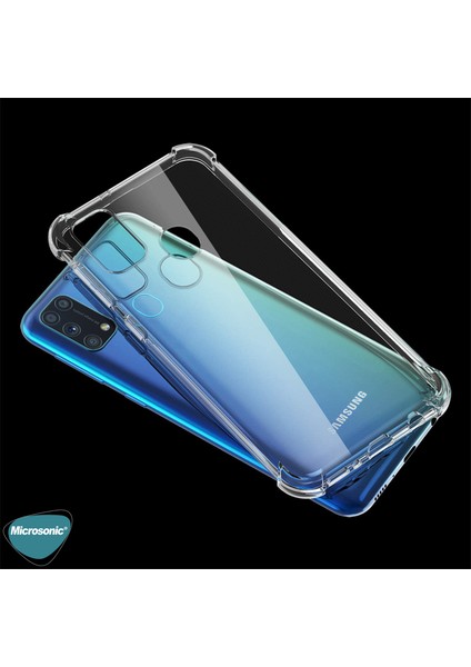 Shock Absorbing Kılıf Samsung Galaxy M31 Şeffaf