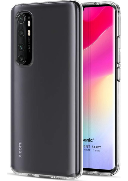 Xiaomi Mi Note 10 Lite Kılıf Transparent Soft Şeffaf