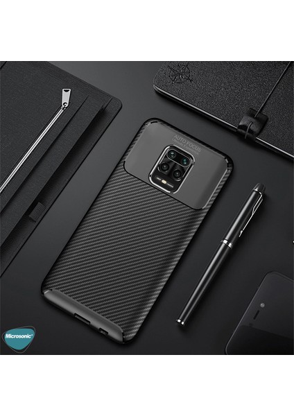 Xiaomi Redmi Note 9 Pro Kılıf Legion Series Siyah