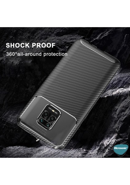 Xiaomi Redmi Note 9 Pro Kılıf Legion Series Siyah