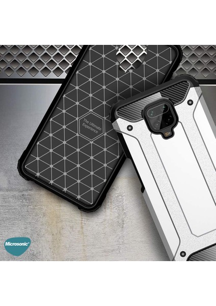 Xiaomi Redmi Note 9 Pro Kılıf Rugged Armor Kırmızı