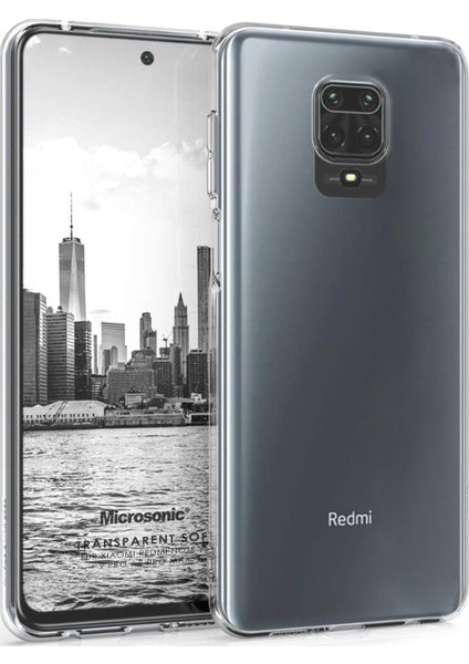 Xiaomi Redmi Note 9 Pro Max Kılıf Transparent Soft Şeffaf
