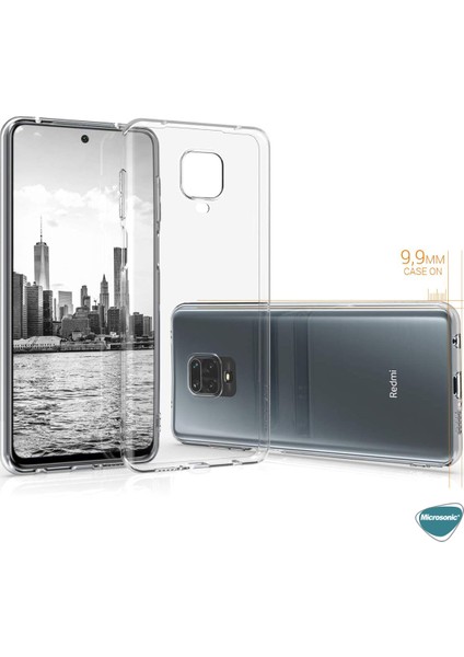 Xiaomi Redmi Note 9 Pro Max Kılıf Transparent Soft Şeffaf