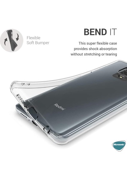 Xiaomi Redmi Note 9 Pro Max Kılıf Transparent Soft Şeffaf