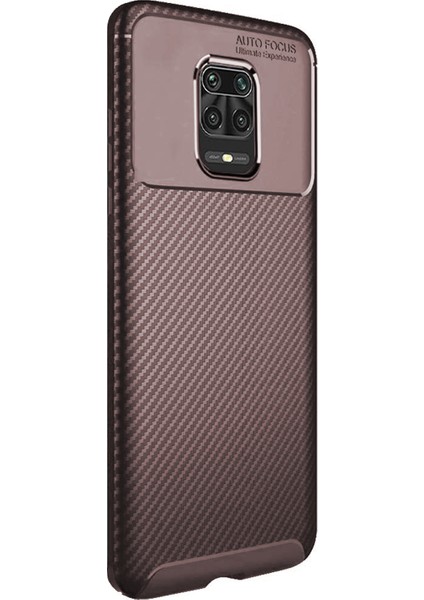 Xiaomi Redmi Note 9S Kılıf Legion Series Kahverengi