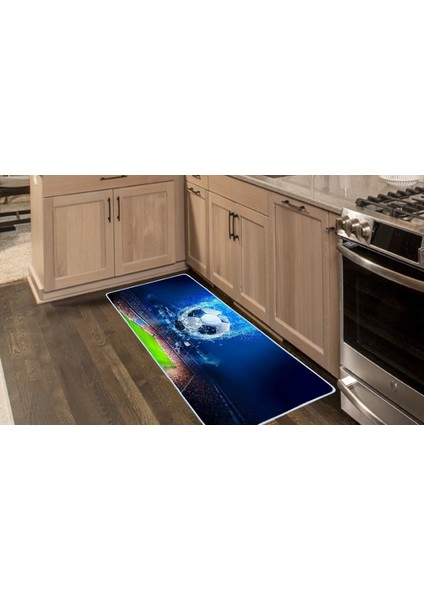 Kaymaz Deri Taban Tezgah Önü Mutfak Paspası 75 x 150 cm No: 108