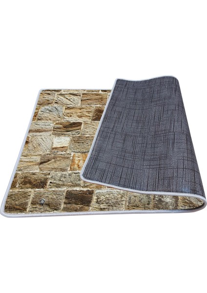 Kaymaz Deri Taban Tezgah Önü Mutfak Paspası 75 x 150 cm No: 117
