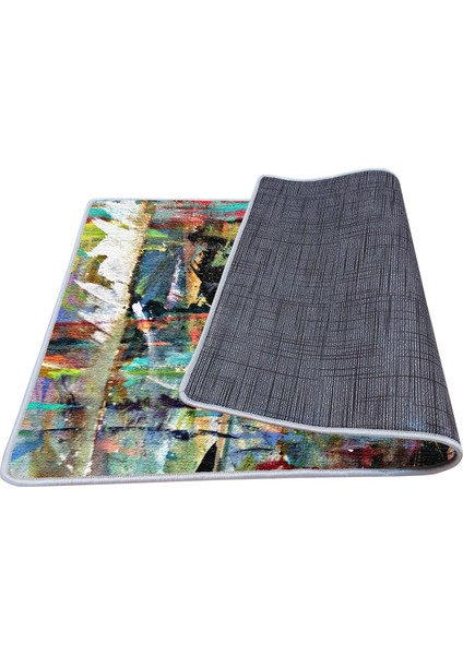 Kaymaz Deri Taban Tezgah Önü Mutfak Paspası 75 x 150 cm No: 133 modelleri