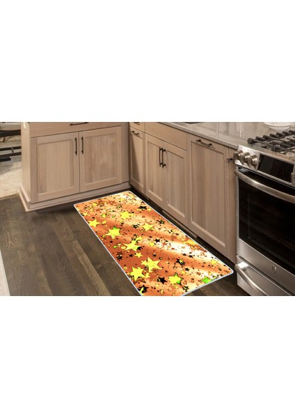 Kaymaz Deri Taban Tezgah Önü Mutfak Paspası 75 x 150 cm No: 167