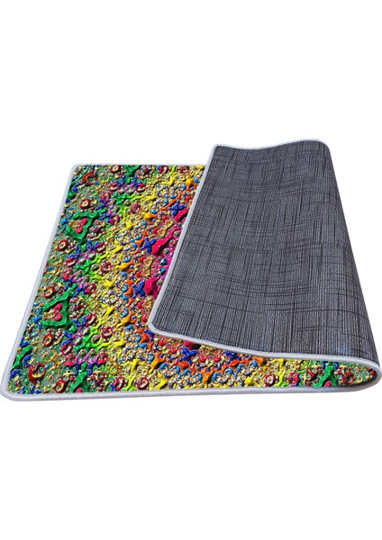 Kaymaz Deri Taban Tezgah Önü Mutfak Paspası 75 x 150 cm No: 204