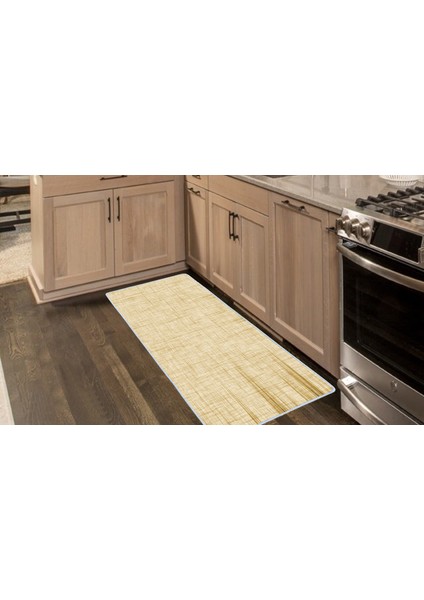 Kaymaz Deri Taban Tezgah Önü Mutfak Paspası 75 x 150 cm No: 218