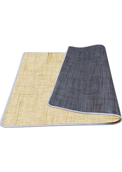 Kaymaz Deri Taban Tezgah Önü Mutfak Paspası 75 x 150 cm No: 218 modelleri