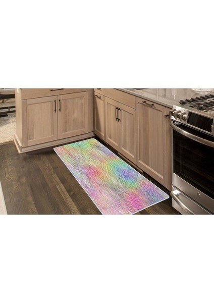 Kaymaz Deri Taban Tezgah Önü Mutfak Paspası 75 x 150 cm No: 220