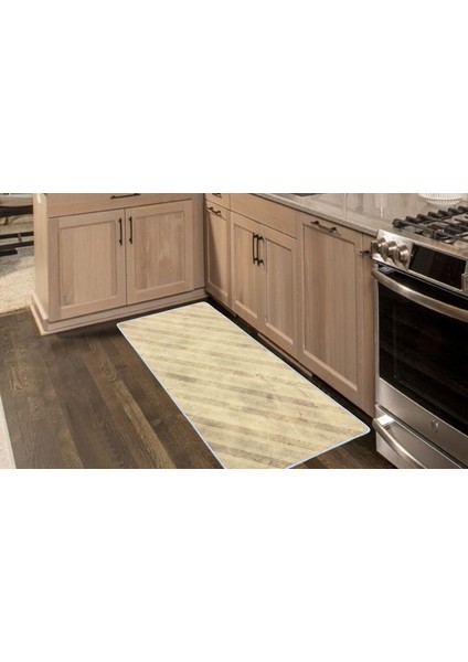 Kaymaz Deri Taban Tezgah Önü Mutfak Paspası 75 x 150 cm No: 235