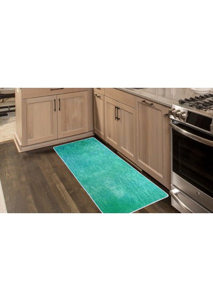 Kaymaz Deri Taban Tezgah Önü Mutfak Paspası 75 x 150 cm No: 237