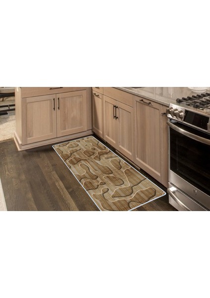 Kaymaz Deri Taban Tezgah Önü Mutfak Paspası 75 x 150 cm No: 261