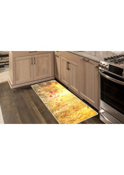 Kaymaz Deri Taban Tezgah Önü Mutfak Paspası 75 x 150 cm No: 274