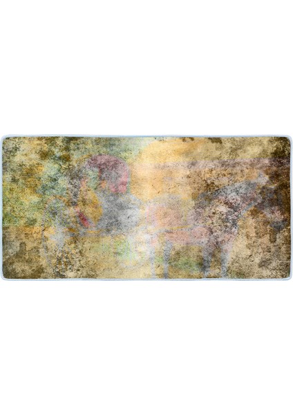 Kaymaz Deri Taban Tezgah Önü Mutfak Paspası 75 x 150 cm No: 275