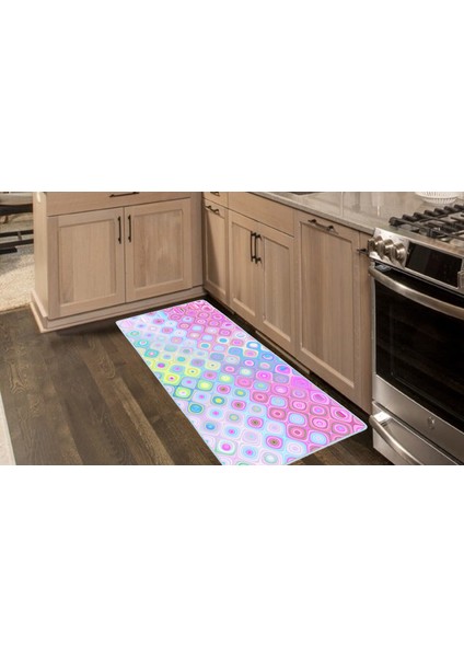 Kaymaz Deri Taban Tezgah Önü Mutfak Paspası 75 x 150 cm No: 317