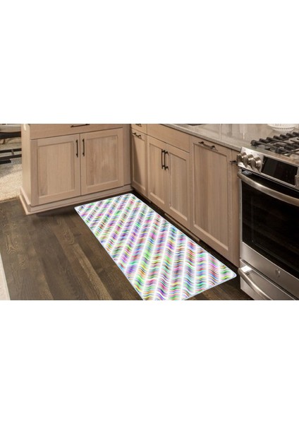 Kaymaz Deri Taban Tezgah Önü Mutfak Paspası 75 x 150 cm No: 328