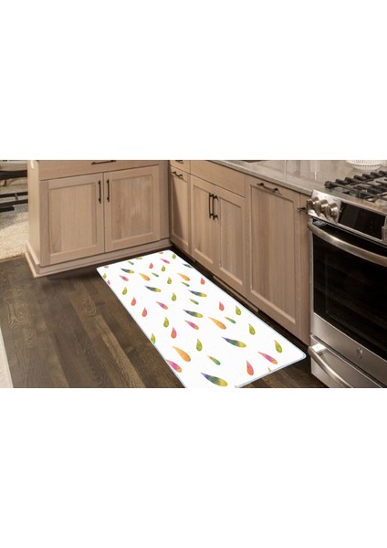 Kaymaz Deri Taban Tezgah Önü Mutfak Paspası 75 x 150 cm No: 392