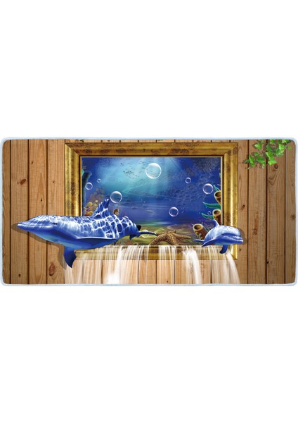 Kaymaz Deri Taban Tezgah Önü Mutfak Paspası 75 x 150 cm No: 394