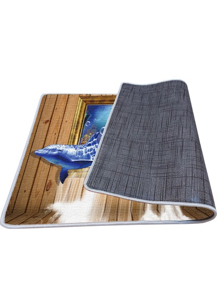 Kaymaz Deri Taban Tezgah Önü Mutfak Paspası 75 x 150 cm No: 394