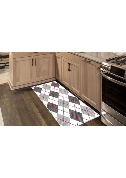 Kaymaz Deri Taban Tezgah Önü Mutfak Paspası 75 x 150 cm No: 398