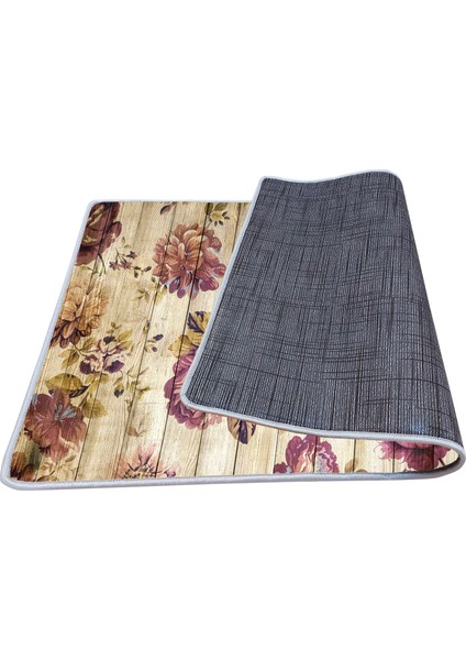 Kaymaz Deri Taban Tezgah Önü Mutfak Paspası 75 x 150 cm No: 467